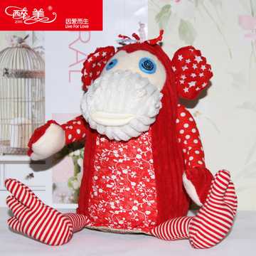 ZIMI创意玩偶猴子公仔布艺娃娃玩具生日可爱卡通礼物情侣礼品包邮