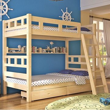 新款特价实木儿童床儿童上下床双层床儿童高低床儿童子母床梯柜床