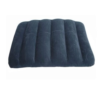 户外双面绒长形大方枕 保健枕 充气枕头 航空枕 午休枕 靠垫靠枕