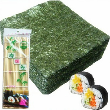 【天天特价】寿司海苔优质专用寿司材料做韩国紫菜包饭买2送卷帘