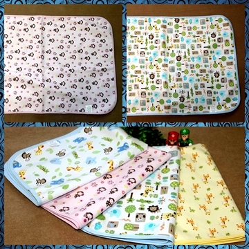出韩国天然树木纤维卡通婴儿宝宝大小号隔尿垫妈妈垫舒适耐用耐洗