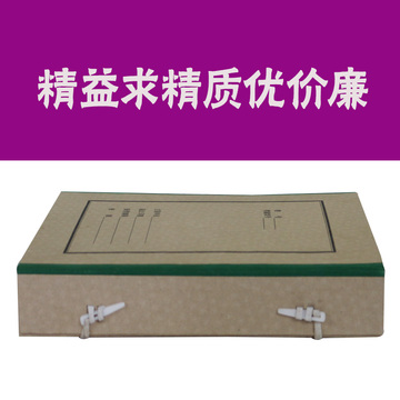 硬纸板档案盒加工定制科技文书城建凭证盒图纸盒等手工制品