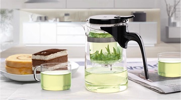 热卖正品特价飘逸杯玻璃杯耐热玻璃泡茶壶自动出水滤网可拆洗茶具