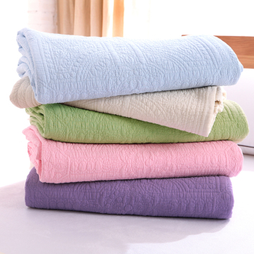 欧式纯棉全棉绗缝被床盖套件夏凉被空调被加大双人特价150/200