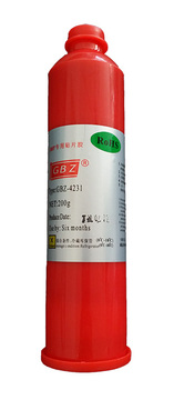 GBZ-4231  电子SMT贴片红胶 点胶刮胶 高品质红胶 200g