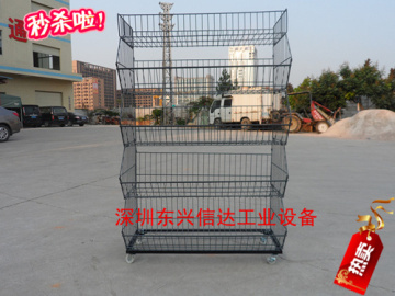 斜口蓝 面包架 置物架 广东 深圳超市货架 小货架 叠笼 层架 网架