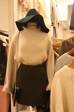 韩国东大门代购2015新款秋装半高领毛衣女长袖纯色针织上衣打底衫