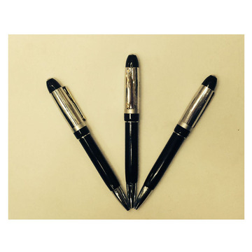 中性签字笔 创意圆珠笔金属 黑色0.5MM 高档 客户实用礼品