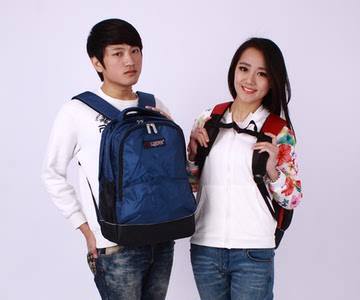正品双肩包电脑包书包韩版潮运动背包男式女士学生旅行包包邮