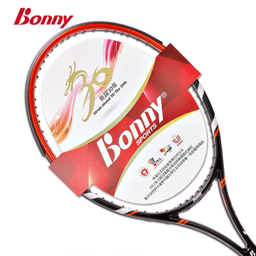 Bonny/波力 Course球场碳纤维网球拍 碳素男女单拍学生初学者拍