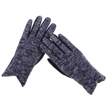 韩版手套女冬可爱保暖加厚学生棉手套全指触屏手套开车骑车手套