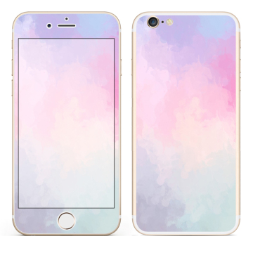 渐变色彩苹果4 4s全身贴纸 iPhone5 5s 5c卡通彩膜6s 6plus手机膜