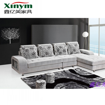 沙发 布艺沙发 L型转角小户型客厅沙发组合 休闲沙发 简约现代