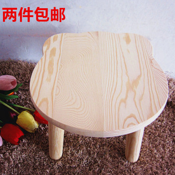 特价实木儿童小凳子 松木小板凳 卡通凳子 矮凳 换鞋凳 实木凳子
