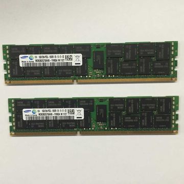 三星16G DDR3 1333 ECC REG服务器内存16GB PC3L-10600R RDIMM