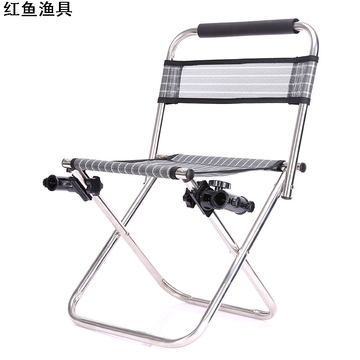 钓鱼椅不锈钢折叠椅多功能钓椅 可加360旋转双炮台垂钓休闲椅