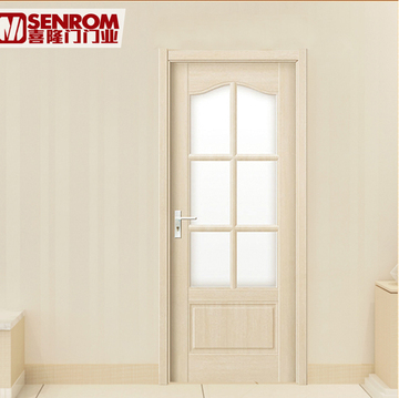 喜隆门厨房卫生间门 室内门 复合实木门 免漆门 玻璃门 MQ-003
