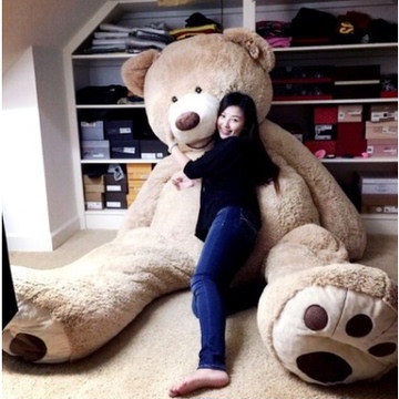超大号美国大熊毛绒玩具熊巨型泰迪熊抱抱熊布娃娃公仔女生日礼物