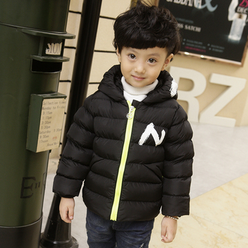 童装韩版男童棉衣2015冬季新款儿童加厚保暖棉服 婴幼童棉袄外套