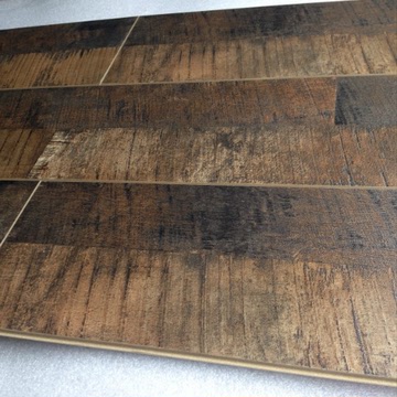 个性地板烟熏锯齿铁锈纹双拼强化复合地板12mm厚 欧式复古特价