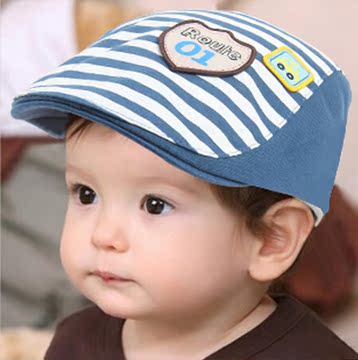 2015韩版新款宝宝春款潮帽婴儿童贝雷帽 春夏男女童鸭舌帽子包邮