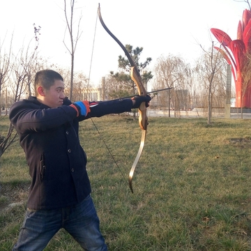传统弓箭射击射箭运动直拉弓美国进口狩猎弓箭反曲弓体育器材套装
