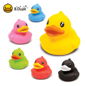 香港潮牌b duck小黄鸭动漫沙滩玩具动漫周边婴儿洗澡玩具戏水玩具