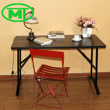 蒙特 可折叠桌培训桌 简易桌子家用折叠桌 快餐桌办公桌  学习桌