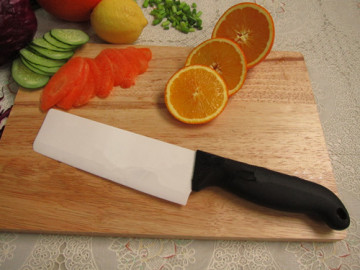 6寸陶瓷刀 小菜刀 稀土陶瓷菜刀厨房刀 (黑白色亚面) 特价包邮！