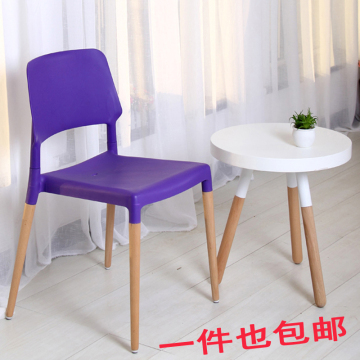 欧式才子椅 休闲时尚简约餐椅宜家餐厅椅现代家用办公实木凳桌椅