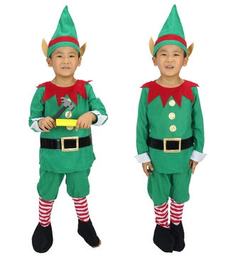 奇幻派对圣诞节儿童节服装男童女童幼儿园演出服饰丛林精灵服装