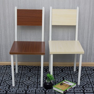 新款特价餐桌椅时尚餐椅钢木多色椅子客厅餐厅椅宜家板式特价