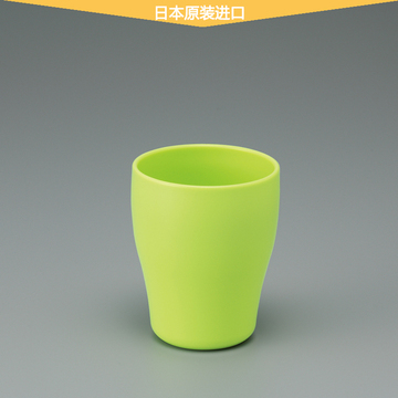 日本进口正品inomata纯色简约弧形水杯 隔热咖啡杯 高档随手杯子