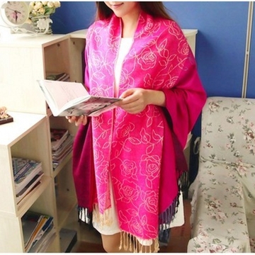 云南丽江旅游披肩 夏季防晒围巾 尼泊尔民族特色家常围巾 免运费