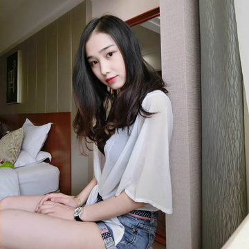 2016新款短款夏季韩版女士服装 防晒雪纺衫短袖 低价批发