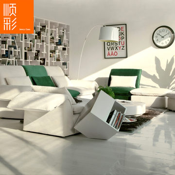 北欧宜家布艺沙发可拆洗大小户型沙发组合简约现代客厅时尚布沙发