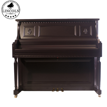 全新林肯lincoln高端演奏立式钢琴UP132进口配置实木键盘原装缓降