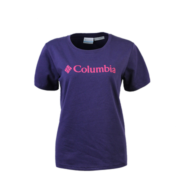 2015年春夏新款Columbia哥伦比亚女T恤户外速干衣短袖圆领LL6891