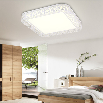 新品LED节能简约铝材长方形吸顶灯 中式卧室过道走廊楼梯阳台调光