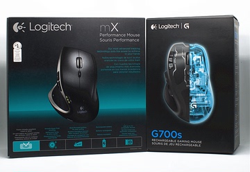 美行原封 Logitech 罗技 G700s 旗舰可充电无线激光游戏鼠标