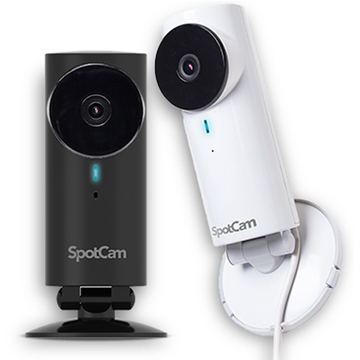 Spotcam网络摄像机云端存储WIFI无线远程监控器摄像摄影机免SD卡