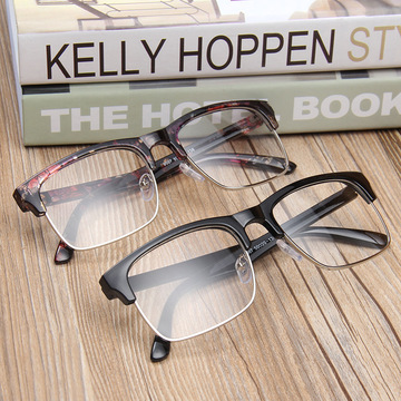 2015新款韩版复古眼镜框 明星款方方形框架镜 百搭眼镜架平光镜