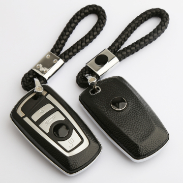 MQ专用于宝马钥匙扣新5系GT525li7系3系X3X4真皮钥匙包套壳挂链