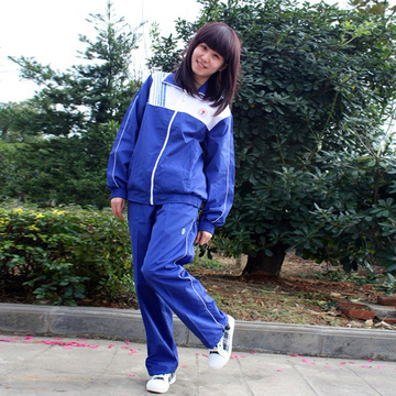 沅江中学校服青少年春季运动校服学生服套装梭织运动服高品质