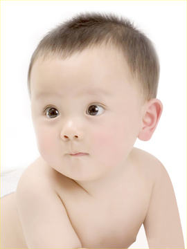 可爱男女宝宝画胎教海报漂亮baby挂画孕期婴儿早教画报婚房贴B55