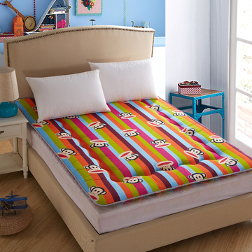 加厚榻榻米床垫 0.9/1.5米暑假学生宿舍单双人卡通大嘴猴床褥子