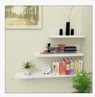 创意一字造型隔板 墙上置物架搁板 宜家挂板 搁架壁挂装饰架书架