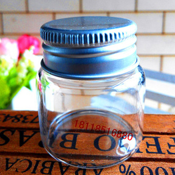 特价手工糖高硼硅玻璃瓶密封罐糖果迷你管制瓶创意厨房糖罐储存罐