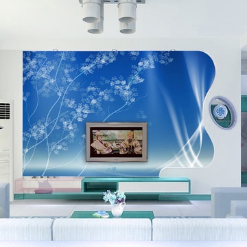 个性壁纸 来图订制大型3D壁画 花卉 客厅 电视背景墙纸 梦幻爆款