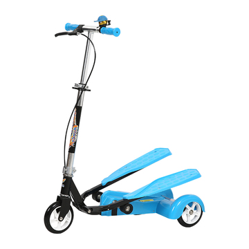 儿童双翼健身车成人代步踏板车折叠滑板车叭叭踏步车正品多省包邮